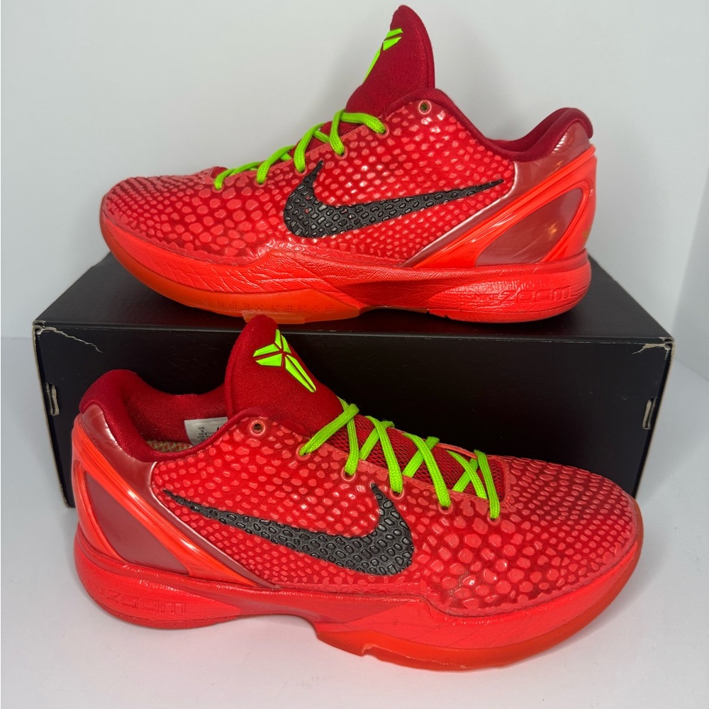 Nike Kobe 6 Protro Reverse Grinch 9m - image 1